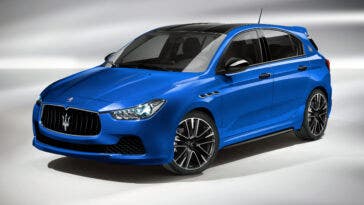 Maserati Ghibli hatchback render