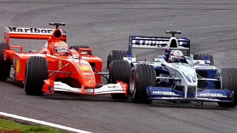 Michael Schumacher e Juan Pablo Montoya