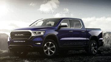 Ram Dakota 2022 render
