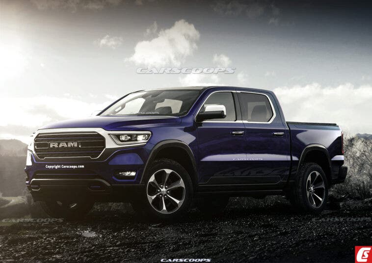 Ram Dakota 2022 render