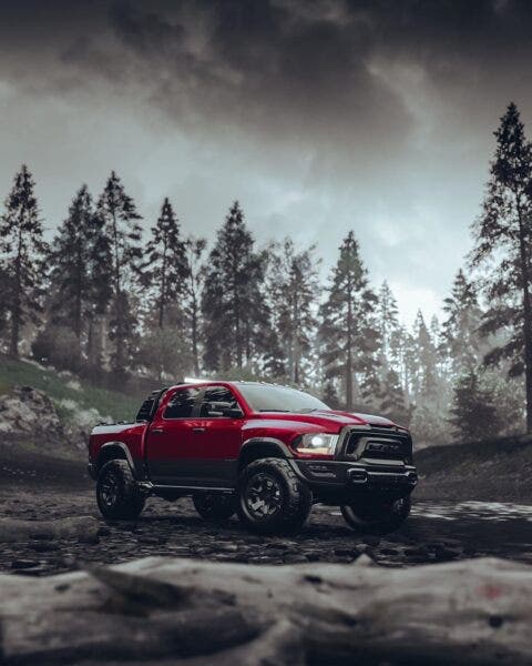 Ram Rebel TRX render