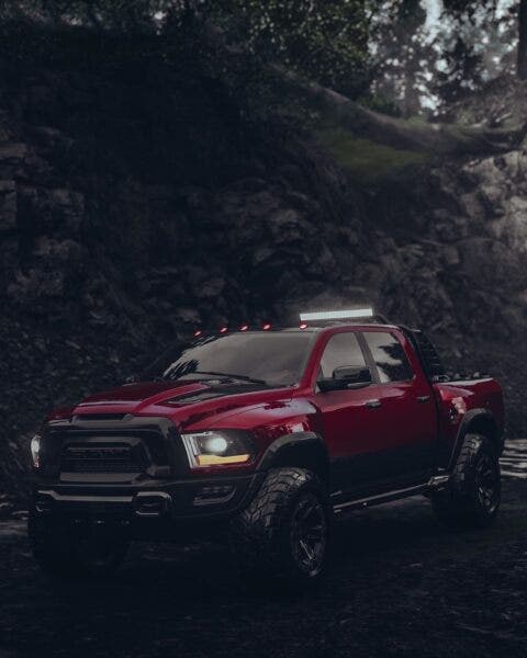 Ram Rebel TRX render