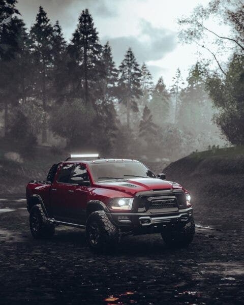 Ram Rebel TRX render