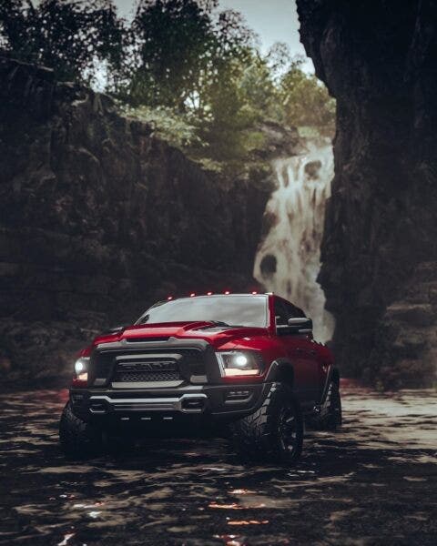 Ram Rebel TRX render