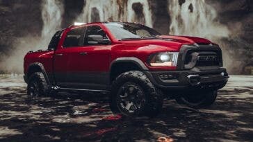Ram Rebel TRX render