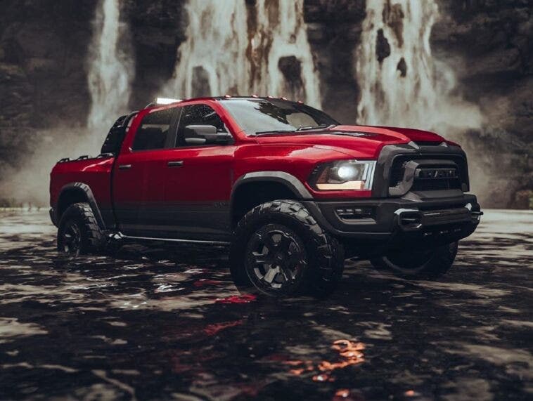 Ram Rebel TRX render