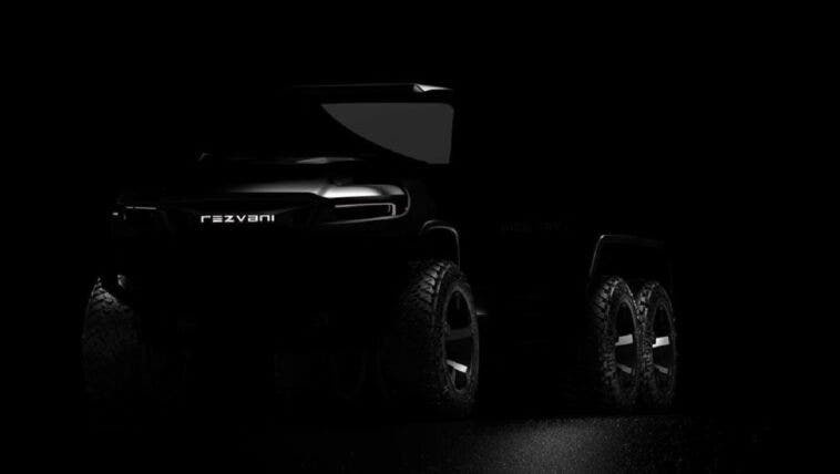 Rezvani Hercules 6x6 Jeep Wrangler teaser