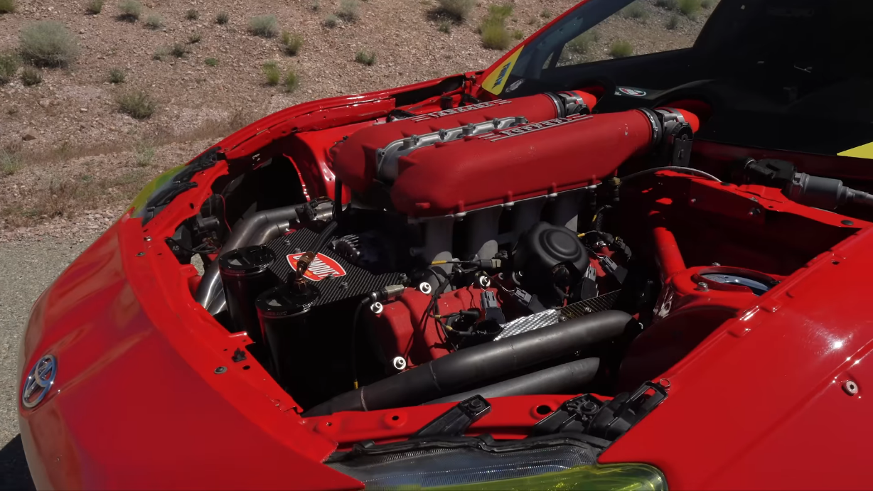 Toyota 86 motore Ferrari