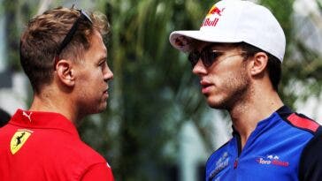 Vettel e Gasly