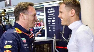 Vettel e Horner