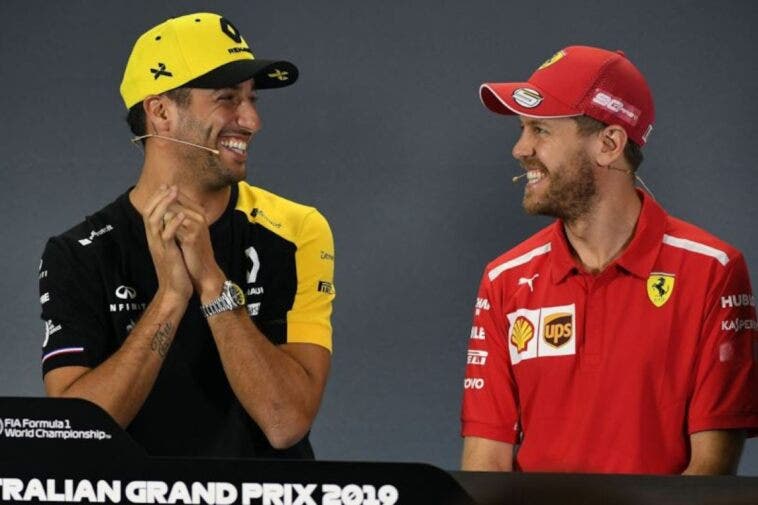 Vettel e Ricciardo