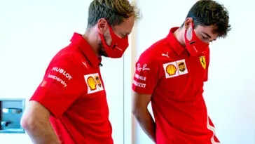 Leclerc e Vettel