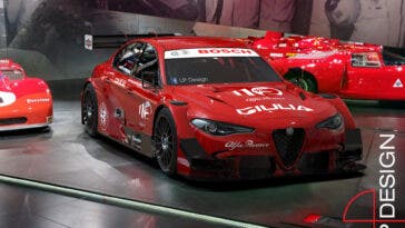 Alfa Romeo Giulia DTM concept render