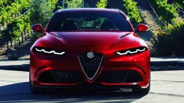 Alfa Romeo Giulia fari Tonale render