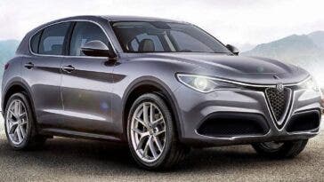Alfa Romeo Stelvio nuovo restyling render