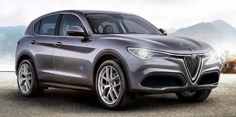 Alfa Romeo Stelvio nuovo restyling render