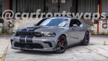 Dodge Challenger SRT Hellcat Durango render