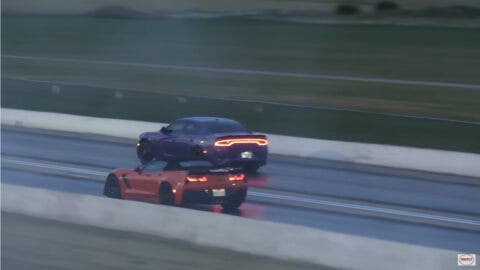 Dodge Charger SRT Hellcat drag race Wheels