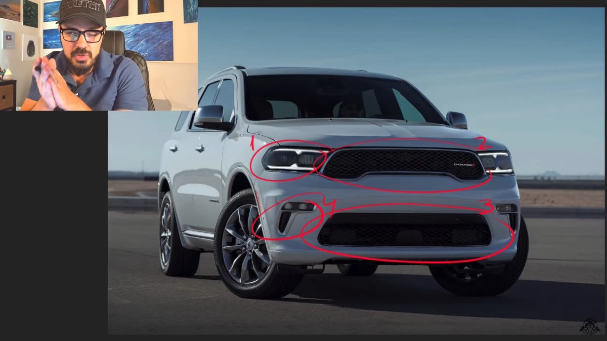 Dodge Durango SRT Hellcat TheSketchMonkey
