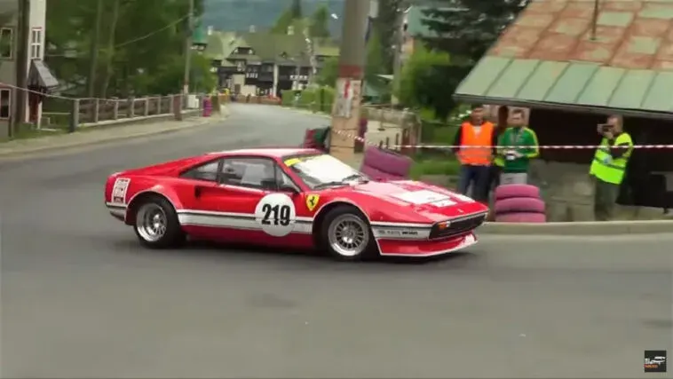 Ferrari 308 GTB Gruppo 4 hillclimb