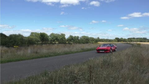 Ferrari 308 GTS motore Tesla