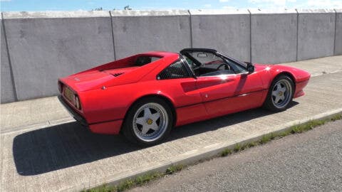 Ferrari 308 GTS motore Tesla