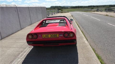 Ferrari 308 GTS motore Tesla