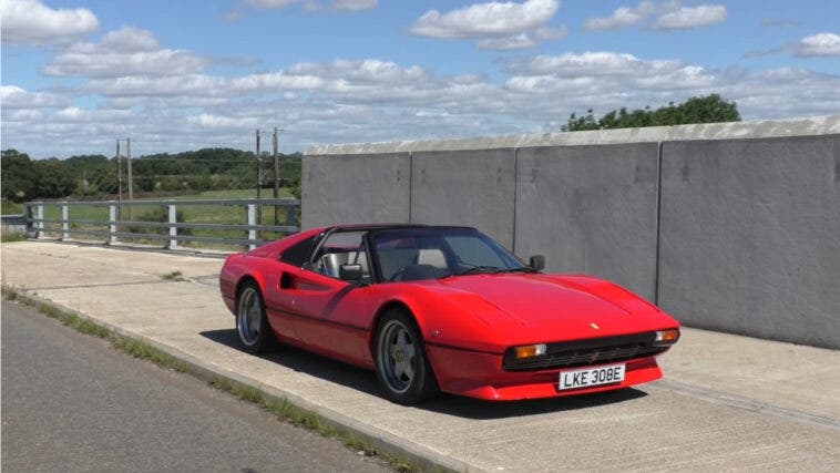 Ferrari 308 GTS motore Tesla