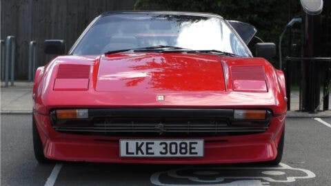 Ferrari 308 GTS motore Tesla