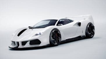 Ferrari F40 moderna render