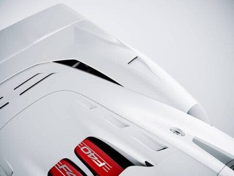 Ferrari F40 moderna render
