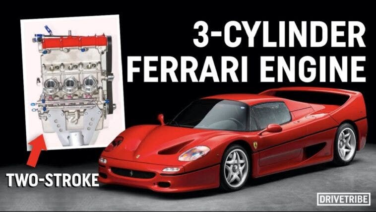 Ferrari motore a tre cilindri