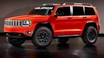Jeep Cherokee XJ 2020 render