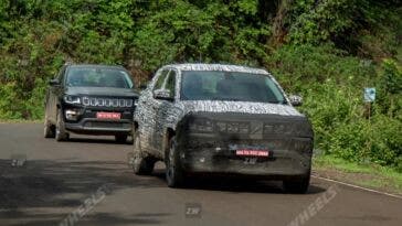Jeep Compass 2021 prototipo India