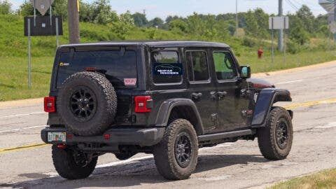 Jeep Wrangler Rubicon 392 secondo prototipo foto spia