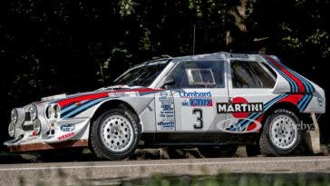 Lancia Delta S4 Rally livrea Martini asta