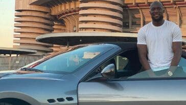 Maserati Ghibli Romelu Lukaku