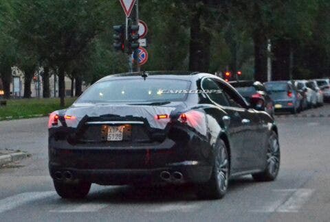 Maserati Ghibli nuovo restyling foto spia