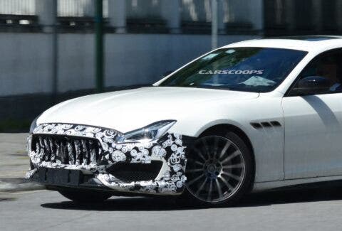 Maserati Quattroporte 2021 ultime foto spia