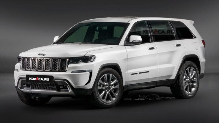 Nuova Jeep Grand Cherokee render