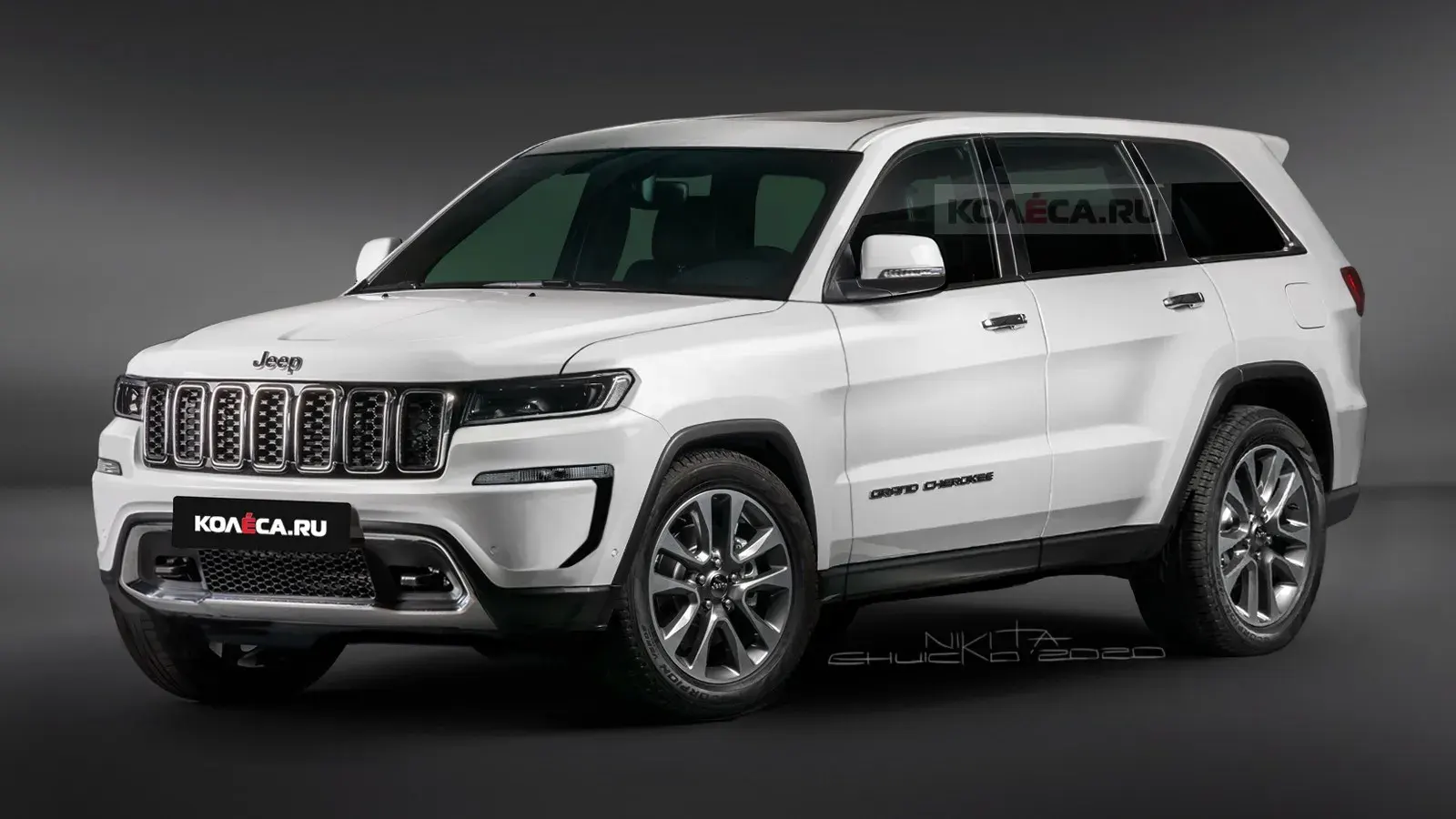 Jeep Grand Cherokee la nuova generazione anticipata in render
