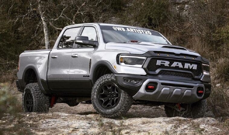 Ram Rebel TRX render