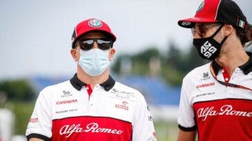 Raikkonen e Giovinazzi