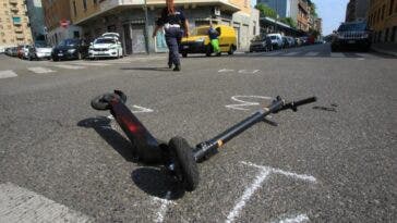 monopattini incidenti