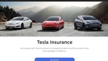 tesla insurance