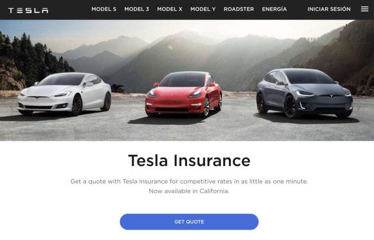 tesla insurance