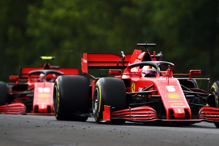 Vettel e Leclerc