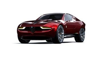 Alfa Romeo Montreal muscle car render