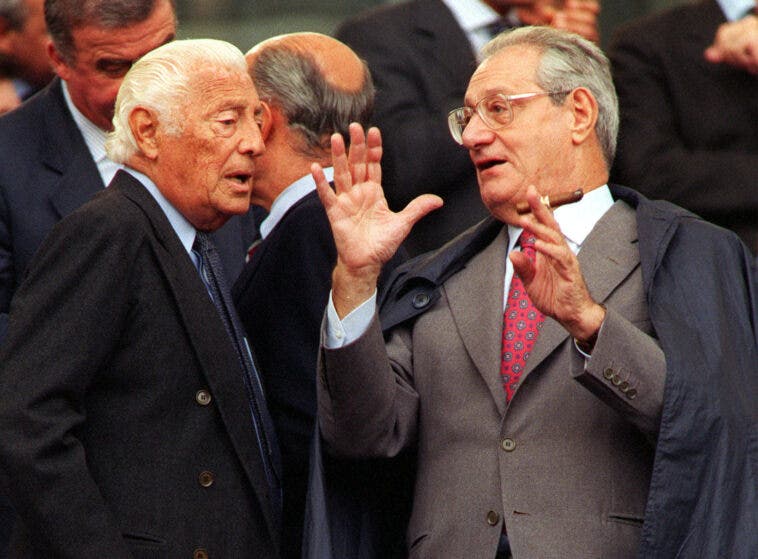 Gianni Agnelli e Cesare Romiti