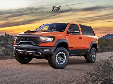 Dodge Ramcharger TRX render